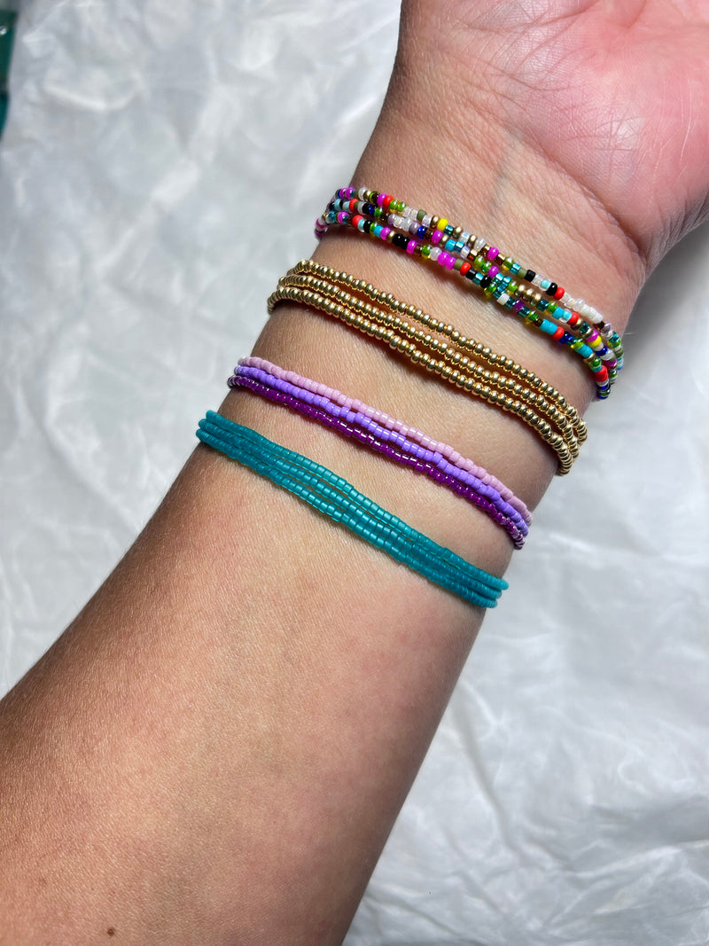 Solid Colored Continuous Wrap Stack