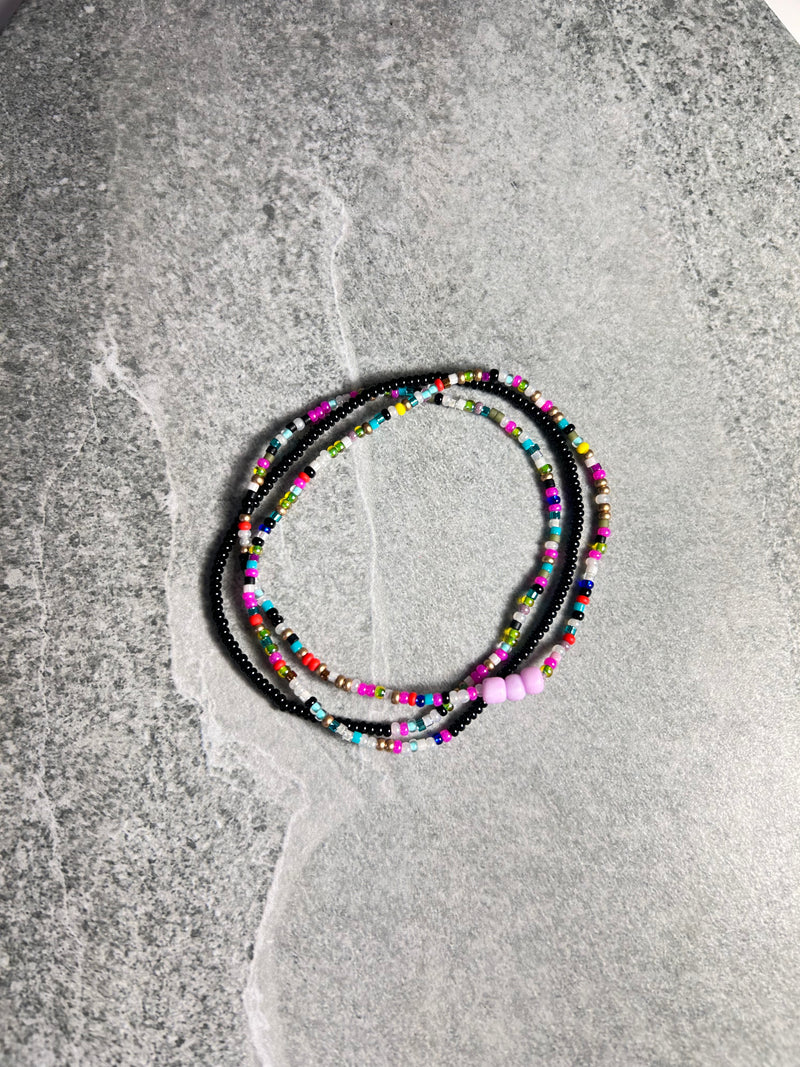 Multi Colored Continuous Wrap Stack