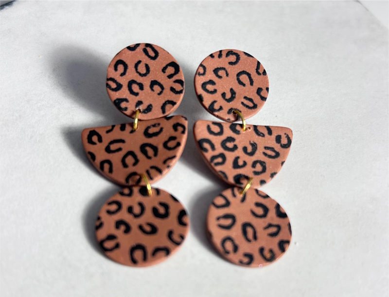 Leopard Dangles