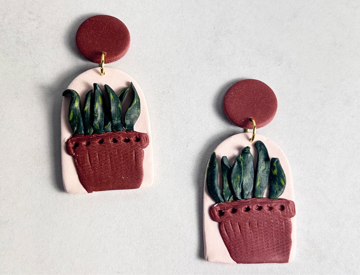 House Plant Earrings