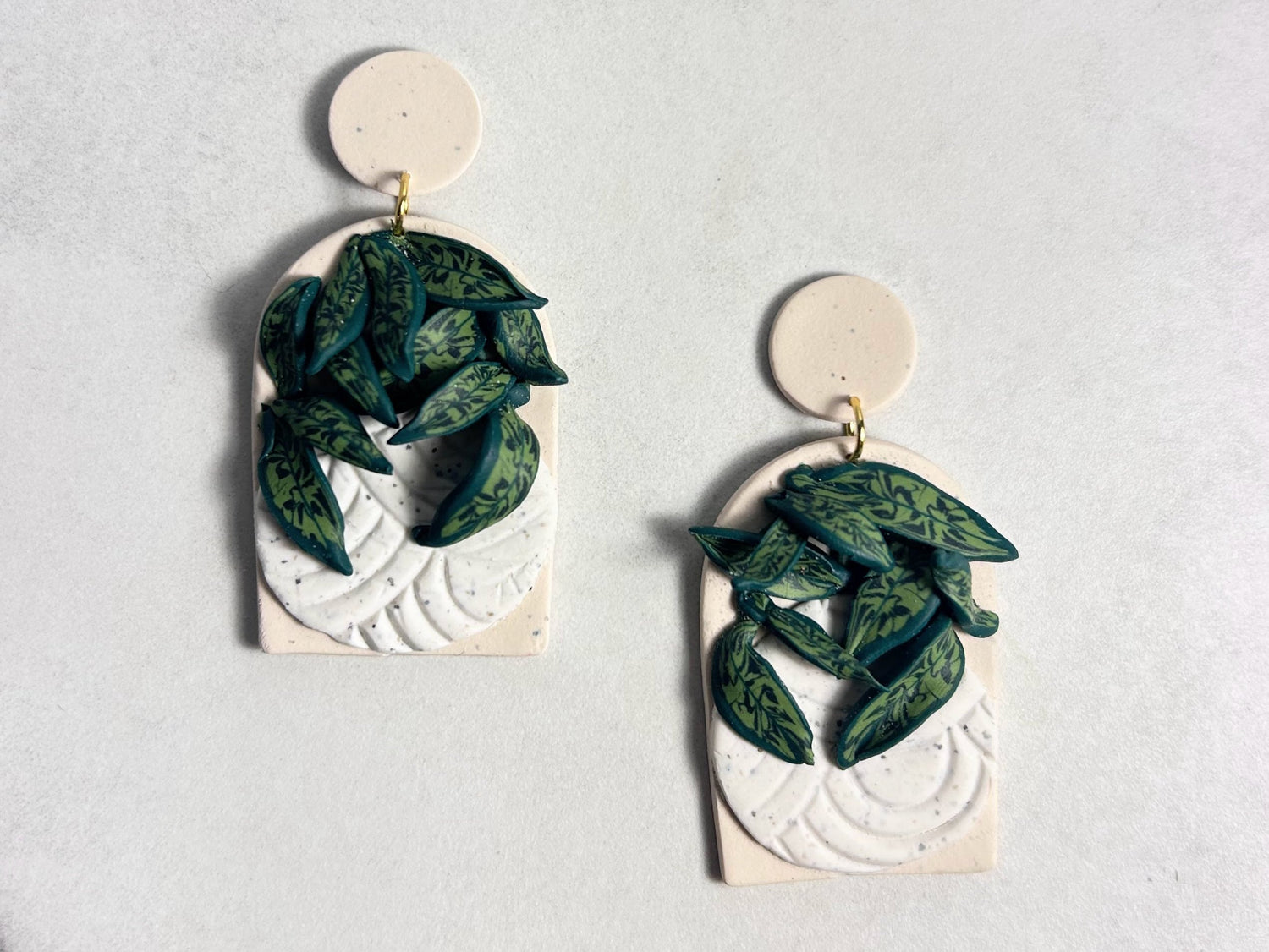 Prayer Plant Earrings